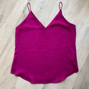 Express Jewel Tone Satin Cami (S) 💎